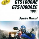 1993-1994-1995-1996 Yamaha GTS1000 Service & Parts Manual on a CD