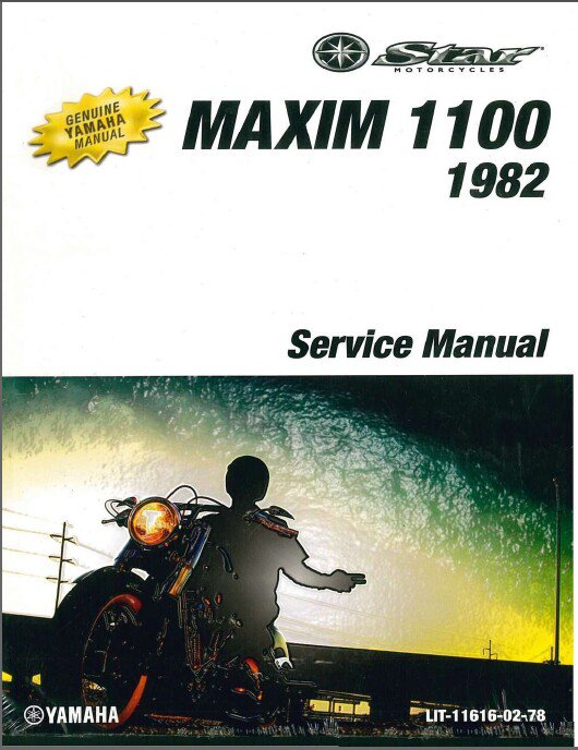 1982-1984 Yamaha Maxim 1100 ( XJ1100 ) Service Repair Manual on a CD  -- XJ1100J