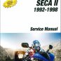 1992-1998 Yamaha XJ600S Seca II / Diversion Service Repair Manual CD .. XJ 600 S Seca 2