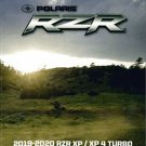 2019–2020 RZR XP Turbo / XP4 Turbo Service Repair Manual on a CD