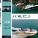 Yamaha AR210 / SR210 / SX210 Jet / Sport Boat Service Manual CD --- AR SR SX 210