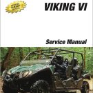 2016 Yamaha Viking VI UTV Service Repair Manual on a CD
