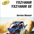 2017-2018 Yamaha YXZ1000R / XYZ 1000 R SE SxS Service Repair Manual on a CD
