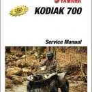 2016 Yamaha Kodiak 700 ATV Service Repair Manual on a CD