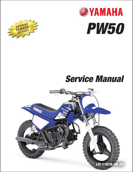 2017-2020 Yamaha PW50 PW50H2 Pee Wee 50 Service Repair Manual On A CD