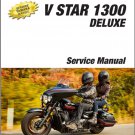 2013 - 2017 Yamaha V-Star 1300 Deluxe Service Repair Manual on a CD  -  VStar