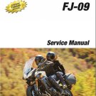 2017 Yamaha FJ-09 Service Repair Manual on a CD    ---   FJ09  FJ9