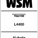 Kubota L4400 Tractor WSM Service Repair Workshop Manual CD