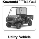 2009-2014 Kawasaki MULE 4010 4×4 / MULE 4000 Service Repair Manual on CD