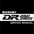 1991-1995 Suzuki DR250 / DR250S Service Repair Manual on a CD  ....   DR 250