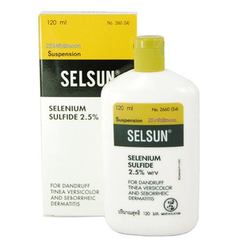 2pcs. Selsun Anti Dandruff Shampoo Treatment Selenium Sulfide Tinea 