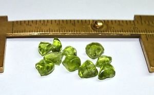 Peridot Tumbled up to 3mm 18.5 carats
