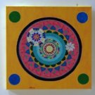 Mandala Abstract Art Acrylic Original Painting Canvas Artist signed