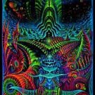 Psychedelic Abstract Party Backdrop Glow Fluorescent UV Large Banner Print