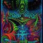 Psychedelic Abstract Party Backdrop Glow Fluorescent UV Large Banner Print