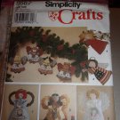 Simplicity 8687 Angels Decorations in 2 sizes Craft Sewing Pattern Tree Toppers