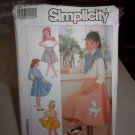 Simplicity 7269 Girls Skirts Poodle Sz 7-10 Uncut Sewing Pattern