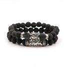 2pcs.  Men&Women Buddha Prayer Bead Braclet