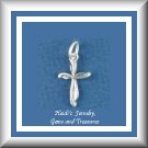 Baby/Children's Jewelry Cross Sterling Necklace/ Free Shipping