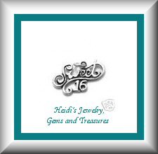 Children's Jewelry Fancy Sweet 16 Sterling Silver Necklace/ Free Shipping