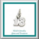 Teen's/Children's Jewelry Thirteen "13" Sterling Necklace/ Free Shipping