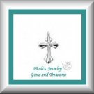 Childrens Fine Jewelry Cross SS Necklace/Boys & Girls/ Free Shipping