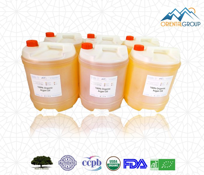Organic Virgin and deodorized Argan Oil