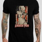 American Pride Sexy Marilyn Monroe Gangster Black T-Shirt, T-Shirts for Men