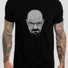 Crystal Face Heisenberg Walter White Breaking Bad Inspired Black T-Shirt, T-Shirts for Men