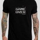 Game Over Video Game Loser 8bit Pixel Gamer Black T-Shirt, T-Shirts for Men