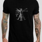 Leonardo Da Vinci People robot Engineer Black T-Shirt, T-Shirts for Men