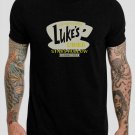 LUKES DINER Gilmore Girls stars hollow coffee lorelai Black T-Shirt, T-Shirts for Men