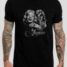 MARILYN MONROE FOREVER Tattoo Art Sugar Skull Black T-Shirt, T-Shirts for Men
