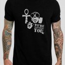 OTF We Are Watching You Only The Family Black T-Shirt, T-Shirts for Men
