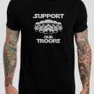 Support Our Troops Stormtrooper Star Wars Darth Vader Jedi Movie Black T-Shirt, T-Shirts for Men