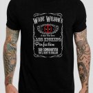Vintage Wade Wilson's Ass Kicking Whiskey Fan Inspired Black T-Shirt, T-Shirts for Men
