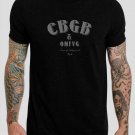 CBGB Tattered OMFVG Black T-Shirt, T-Shirts for Men