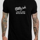 I Do My Own Stunts Dirt Bike Stuntman Falling Down Motorbike Black T-Shirt, T-Shirts for Men