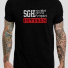 Seattle Intern SGH INTERN Greys Anatomy Seattle Grace Hospital Nurse Logo Black T-Shirt
