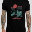 Twin Peaks Population Black T-Shirt, T-Shirts for Men
