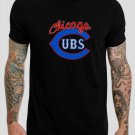 Chicago Cubs Baseball Black T-Shirt, T-Shirts for Men