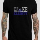Ezekiel Elliott Zake NFL Fanatics Elliot #21 American Football Black T-Shirt, T-Shirts for Men