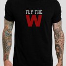 Fly The W Chicago Cubs World Champs Baseball Team Black T-Shirt, T-Shirts for Men