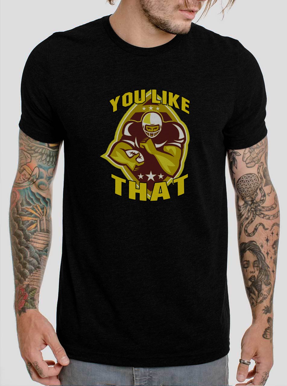 Kirk Cousins YOU LIKE THAT Black T-Shirt, T-Shirts for Men