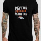 Peyton Freakin Manning 18 Denver Broncos NFL Black T-Shirt, T-Shirts for Men
