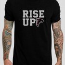 RISE UP Atlanta Falcons Fans American Football Fanatics Black T-Shirt, T-Shirts for Men
