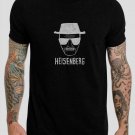 Heisenberg Breaking Bad Walter White Drawing Black T-Shirt, T-Shirts for Men