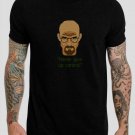 Heisenberg Never Give Up Control Walter White Breaking Bad Black T-Shirt, T-Shirts for Men