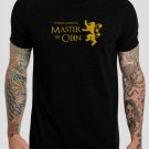 Tyrion Lannister Master Of Coin Game Of Thrones Black T-Shirt, T-Shirts for Men