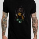 Walter White on the Iron Throne Heisenberg Breaking Bad Black T-Shirt, T-Shirts for Men